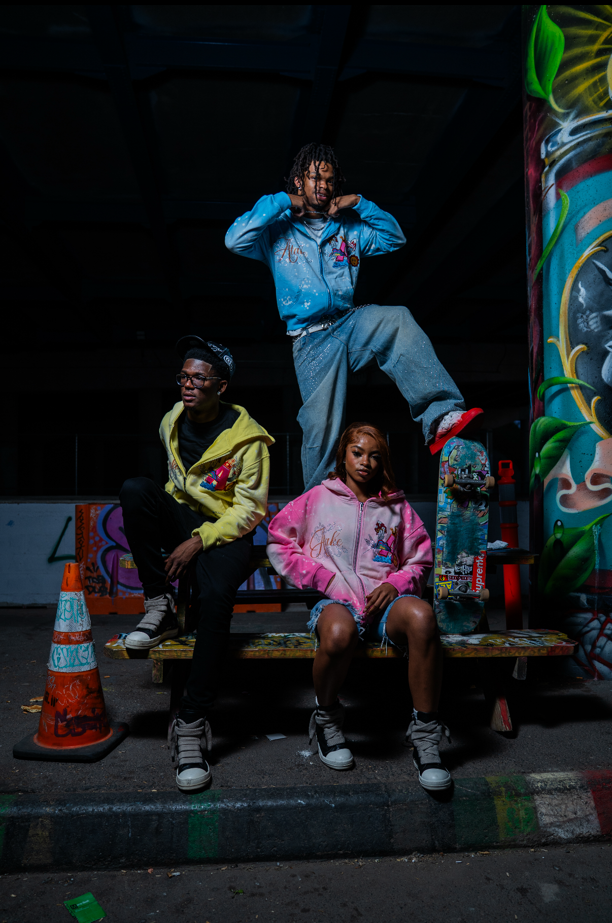 Blue Atake VVS zip-ups